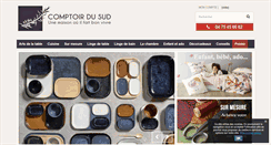 Desktop Screenshot of comptoir-du-sud.fr